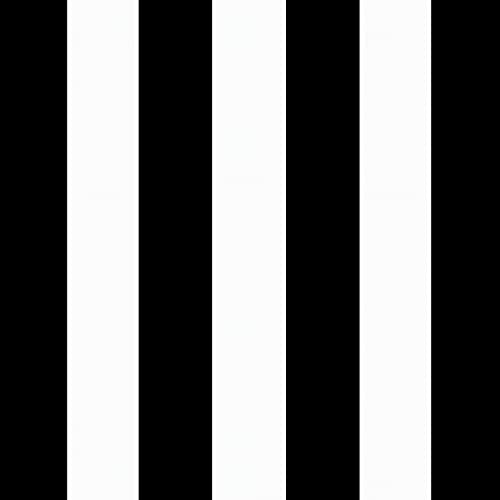 Arden Foam Outdoor Round Back Seat Cushion Kit, 20 x 19, Made with ProFoam, Rain-Proof, Fade Resistant, Black Cabana Stripe - color: Black Cabana Stripe, style: 20 x 19 Foam Rounded Back Seat Cushion