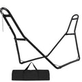 Universal 2 Person Hammock Stand, Heavy Duty Steel Hammock Stand 550 lbs Capacity, Adjustable Portable Hammock Stand, Fits 9 to 14 Foot Hammocks for Outdoor Indoor with Chain, Hook, and Carrying Bag - size: Medium