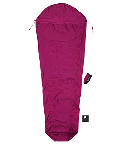 COCOON - Premium - Silk MummyLiner - color: Mulberry Red
