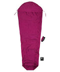 COCOON - Premium - Silk MummyLiner - color: Mulberry Red