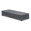 Waterproof Patio Lounge Chair Cover 1 Pack Outdoor Chaise Lounge Covers 600D Weather Resistant Material, UV Protection, Windproof Design Outside Furniture Covers 80" x 28" x 14" H,Grey - color: Grey, size: 1 Pack (80"L x 28"W x 14"H)