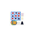 Giant Tic Tac Toe Outdoor Games, Bean Bag Toss Games, 26" Dart Board Game Double-Sided with Sticky Balls for Boys and Girls Ages 4-12 Kids Adults Family Lawn Yard Large Carnival Games - size: D+gtb