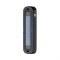 Solar Rechargeable Camping Lantern - 2000 Lumens, 4 Light Modes, Solar & USB Charging (Black) - color: Black