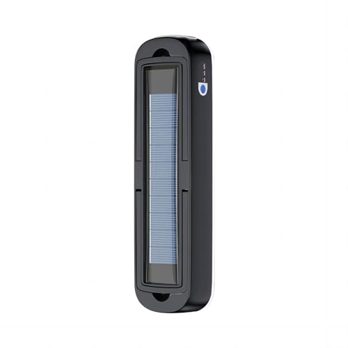 Solar Rechargeable Camping Lantern - 2000 Lumens, 4 Light Modes, Solar & USB Charging (Black) - color: Black