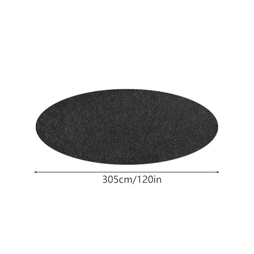 Pool Mat - Ground Pad | Liner Protector | Waterproof Flooring Pad | Outdoor Pool Base for Gravel Concrete Lawn Backyard Deck Camping Summer Use Durable Protective Layer Mat - size: Diameter 3.05 meters