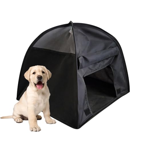 Pet Shade Shelter - Dog Sun Protection Tent, Foldable Cat Tent House | Outdoor Sunproof Pet Canopy, Breathable Shelter Cover for Cats or Small Dogs Relaxing Comfortably Under UV Protection