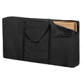 Cornhole Carrying Case, Professional Corn Hole with Bags Boards Carrying Bag Regulation Cornhole Board Covers, Black - size: 48"L×9.5"W×24"H