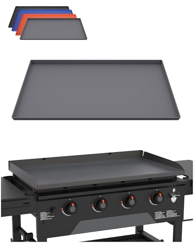 Kitchen perfection 36" Premium Silicone Griddle Cover Mat for Blackstone Griddle 36 Inch - Hermetic Protection from Rust & Debris All Year, Fits All Blackstone 36 Inch Models - Food Grade Silicone - color: Gray 36 inch