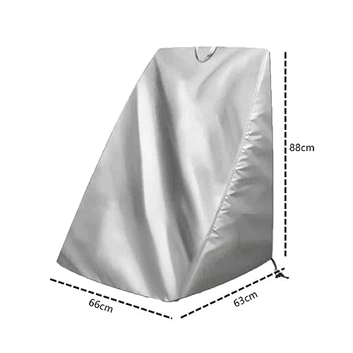 Hose Reel Cover Hose Reel Cart Cover Portable with Drawstring Spare Outdoor Oxford Cloth Hose Cart Protector Garden Hose Reel Cover for Home, Silver - color: Silver