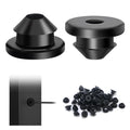 200 Pack Cable Railing Rubber Grommets for 1/8", 5/32", 3/16" Cable Protector Sleeves for Indoor/Outdoor Metal Posts - Durable & Weather-Resistant (200)