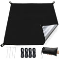 KRUI Tent Footprint, PU 2000 Waterproof Camping Tarp, Durable Tent Floor Saver for Hiking, Backpacking, Hammock, Beach and Picnic - size: 4 Person - 86“ x 90”