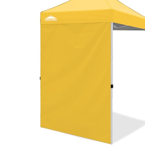 EAGLE PEAK Canopy Sidewall for 5x5 Pop Up Canopy Frame, Single Side Wall Panel Only (Fits 5x5 Straight Leg Frame, Canopy Top or Frame NOT Included), Yellow - color: Yellow