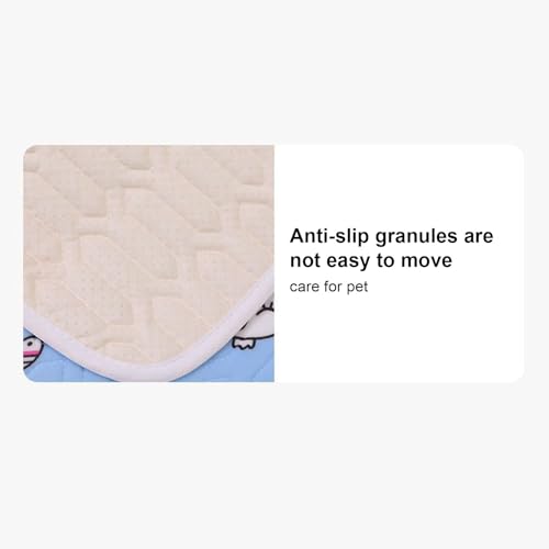 Dog Cooling Mat - Pressure Activated Cooling Pad, Gel Mat | Portable Lightweight for Dogs, Easy Clean, Heatstroke Prevention, Joint, Suitable for All Breeds and Senio - color: S