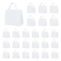 25 Pcs Insulated Take Away Bags Bulk - 6 x 9.5 x 10 Inch Thermal Take Out Bags - Thermal Insulation Cooler Bags - Disposable for Hot and Cold Food, Food Delivery (White) - color: White