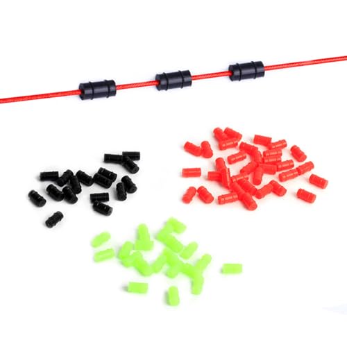 10Pcs Bikes Cable Protections Mountain Bikes Brake Shifter Cable Sleeve Brake Housing Protectors Rubber Cable Sleeves - color: Black