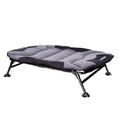 Momarsh Elevated Dog Cot with Washable Soft Pad & Folding Frame for Travel & Home Use | All in One Home Cot with Non Slip Feet | Large Portable Dog Bed | Perfect Padded Pet Bed System for Dogs - color: Elevated Home Cot