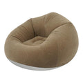 Inflatable Couch with Pump Setup, Inflatable Bean Bag Chairs for Adult Portable Air Lounger for Beach, Camping, Festivals, and Tailgating (6*Coffee) - color: 6*coffee