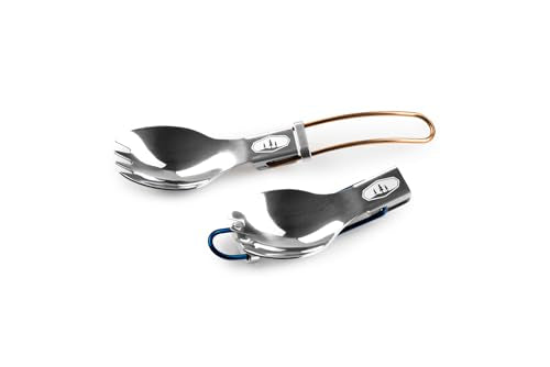 GSI Outdoors Halulite MicroDualist, 2-Person Ultralight Backpacking Cooking and Eating Set