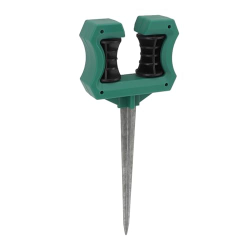 Garden Hose Guide Spike, Plant Protection Enhanced Stability Hose Support Stake, No Assembly Garden Holder with Smooth Rolling Design for Yard Flower Beds and Lawn