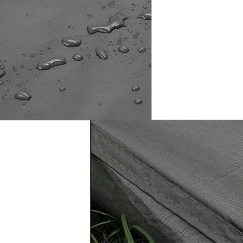 Camping Tent Footprint Bathtub Floor Cloth 210D Oxford Waterproof 4000mm Ground Sheet with Pegs and Storage Bag for Hiking Picnic Beach Outdoor Use, Black(200x80cm) - color: 200x80cm