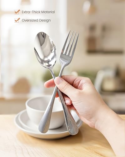 24 Pcs Dinnerware Set- Dinner Plates Set- Picnic & Camping- Unbreakable & Reusable- Includes 4x 9in, 4x 8in Plates, 4x 6in Bowls, 4 Cups, 4 Stainless Steel Forks and Spoons- Kitchen, Dorm, Office - color: White, size: 24PCS