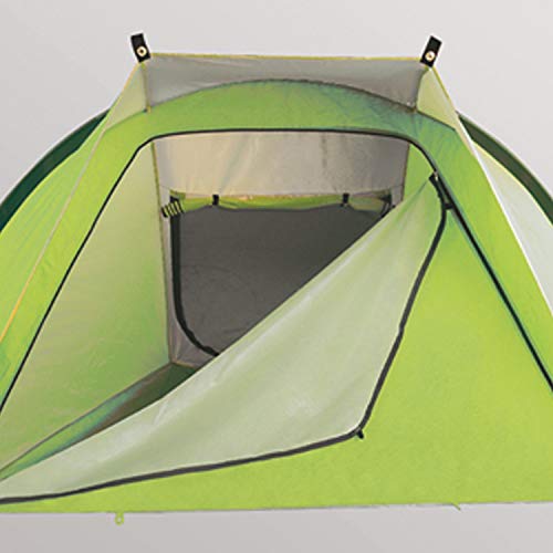 Coleman Beach Shade Canopy Tent Lightweight & Portable Beach Shade Sets Up in 5 Minutes UPF 50+ Sun Protection Includes Sand Bags & Stakes to Withstand Wind Great for Park Yard Picnics - color: Green