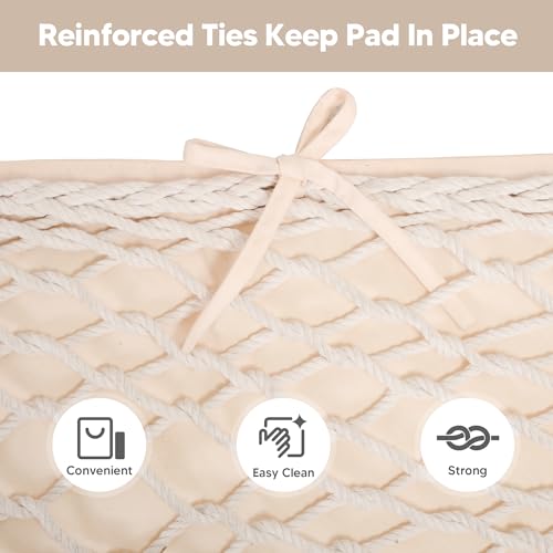 SUNCREAT Outdoor Portable Hammock Pad, 2 Person Polyester Hammock Pad, Beige - color: Beige