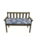 Outdoor Waterproof Bench Cushions Garden Bench Cushion Tufted Chair Pad 40 x 20 in Replacement Seat Pad for Garden Patio Blue Grey - color: Blue Grey
