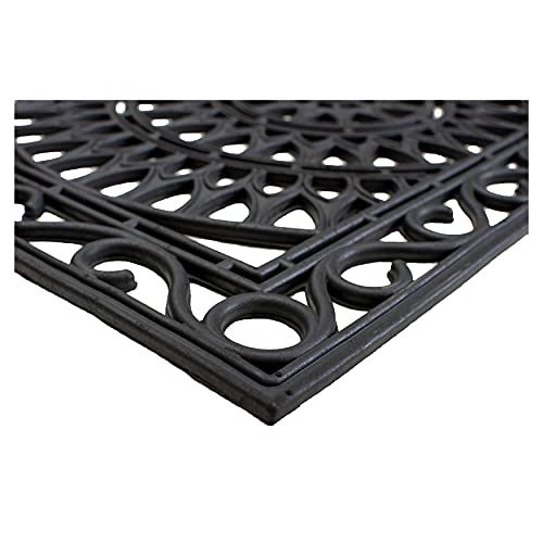 Calloway Mills 153801830 Sungate Rubber Doormat, 18" x 30" - color: Sungate, size: 1'6" x 2'6" (Rectangular)
