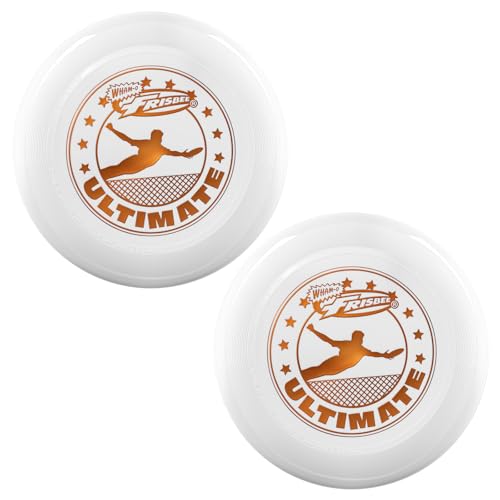 Frisbee Official Ultimate 175g Flying Disc, 10.75 Inch Professional Training Disc for Competition and Outdoor Fun - color: A(2Pack)