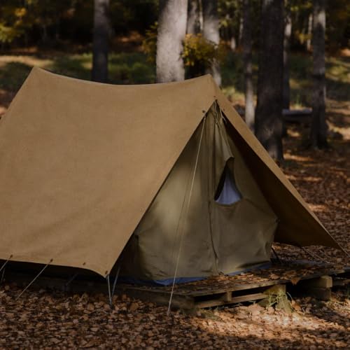Zuperia Heavy Duty Canvas Tarp (6' x 8' ft - Pack of 1) with Rustproof Grommets, UV Resistant & Tear Resistant Multipurpose Tarpaulin Cover for Outdoor, Industrial & Commercial Use (Beige) - color: Beige, size: 6' x 8' ft - 1 Pack