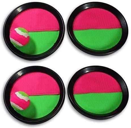 Paddle Toss and Catch Ball Game Paddle Toss Game Set Toss and Catch Ball and Paddle Game (2 Pack) - size: 2 Pack