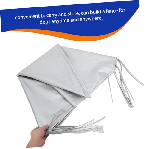 Waterproof Dog Kennel Cover Folding Outdoor Shade Rain Protection for Dog Playpen PET Cage Roof Cover Sunproof Rainproof for Camping and Outdoor Use