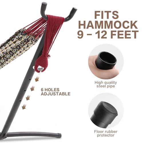 PNAEUT Hammocks Stand Only (Black Stand) - color: Black Stand