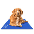 The Green Pet Shop Chillz Gel Mat, Medium - Pressure-Activated Cooling Pad for Pets 0-25 lbs - Non-Toxic, No Water or Refrigeration Needed - Ideal for Home, Travel & Crates - size: M