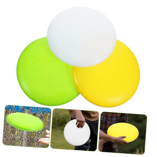 BESPORTBLE 6pcs Disc Golf Putter Midrange and Driver Discs for Beginners and Professionals Lightweight White Yellow and Green and Tracking