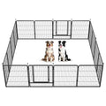 FXW Instant Unleashed Dog Playpen, Portable Pet Fence for Outdoor, RV Trips, and Camping, 32inch, 16 Panels for Small and Medium Dogs│Patented - size: 32"H