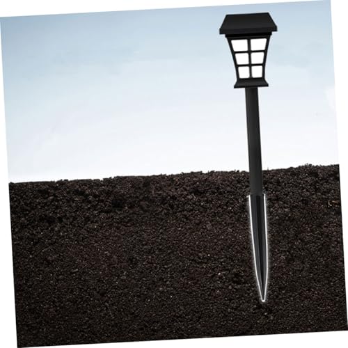 Lawn Light Accessories 15Pcs Solar Light Poles with Stakes and Connector Kit for Outdoor Landscape Path Lighting Extension