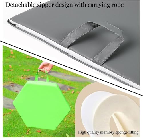 4 Pcs 12" Flexible Seating for Classroom Bulk Round Floor Cushions for Colorful Round Floor Seating Classroom Floor Flexible Seating Cushions with Handles for Adults School Office - color: 18, size: 4pcs:30cm/12in