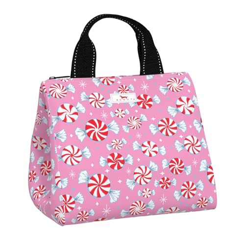 SCOUT Eloise Lunch Bag - Lightweight Insulated Soft Lunch Box, Opens Wide, Zips Closed, Interior Pocket, for Women, Work, Beach, Travel, Pool & Picnic - color: Candyland