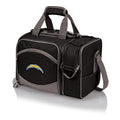 PICNIC TIME NFL Unisex-Adult NFL Malibu Picnic Basket Cooler - color: Black With Gray Accents