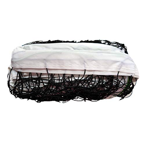 Sanung Volleyball Net with Steel Wire for Indoor and Outdoor Gardens Campus Backyard Swimming Pool Park Beach Portable Game Standard Size (32 FT x 3FT) Poles Not Included