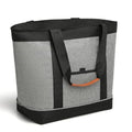 Insulated Cooler Bag Reusable Grocery Tote Bags Transport Large Lunch Box for Women - color: Light Gray
