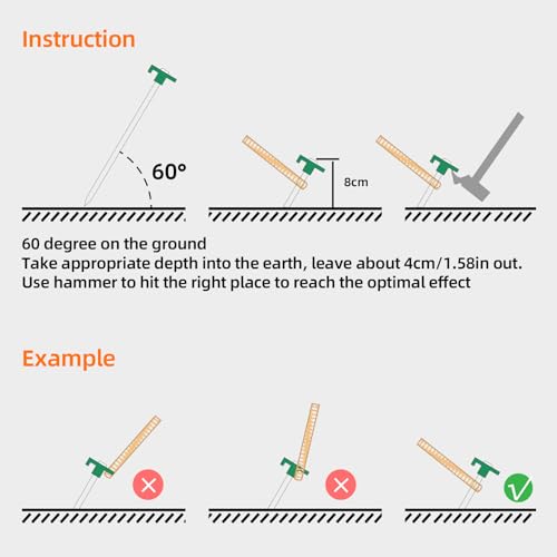 Tent Stakes Camping Stakes,AVOFOREST 7.1inch Non-Rust Metal Tent Pegs Ground Stakes Tent Spikes Camping,Garden,Hiking Green (Green 12pcs, 7.1IN) - color: Green 12pcs, size: 7.1 IN