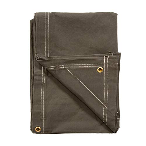 Stansport Heavy Duty Canvas Tarp - size: 10' X 12'