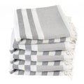 Cotton Turkish Beach Towel with Towels Oversized 36"x72" Pool Absorbent Extra Large Quick Dry Sand Travel Towel (Mélange Drift, 4 Pack) - color: Mélange Drift, size: 4 Pack