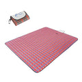 Wind Tour Waterproof Picnic Blanket with Carry Strap - Foldable Sandproof Outdoor Mat for Camping, Beach, Park - 59" x 71",Red (Single Mat) - color: 59" X 71",red (Single Mat)