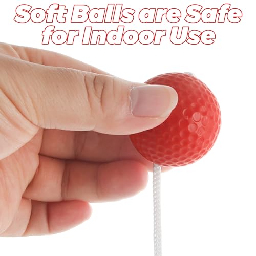 16 Pack Ladder Balls Toss Replacement Set - Ladder Ball for Toss Match(‎Red Blue)