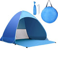 Pop Up Beach Tent – for 3-4 Person UPF 50+ UV Sun Protection Beach Shade Pop Up Sun Shelter with Carry Bag and Tent Stakes for Beach, Park, Camping (X-Large) - size: X-Large