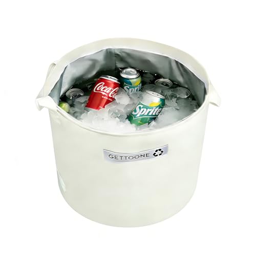 All-in-One Party Cooler Bag with Folding Design and Insulated Compartments -GETTOONE Ideal for Tailgating and Outdoor Events! - size: 15 x 15 inch